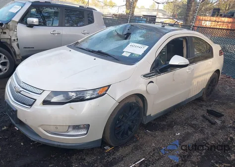2011 Chevrolet Volt из США, поврежденный, VIN 1G1RC6E4XBU099072